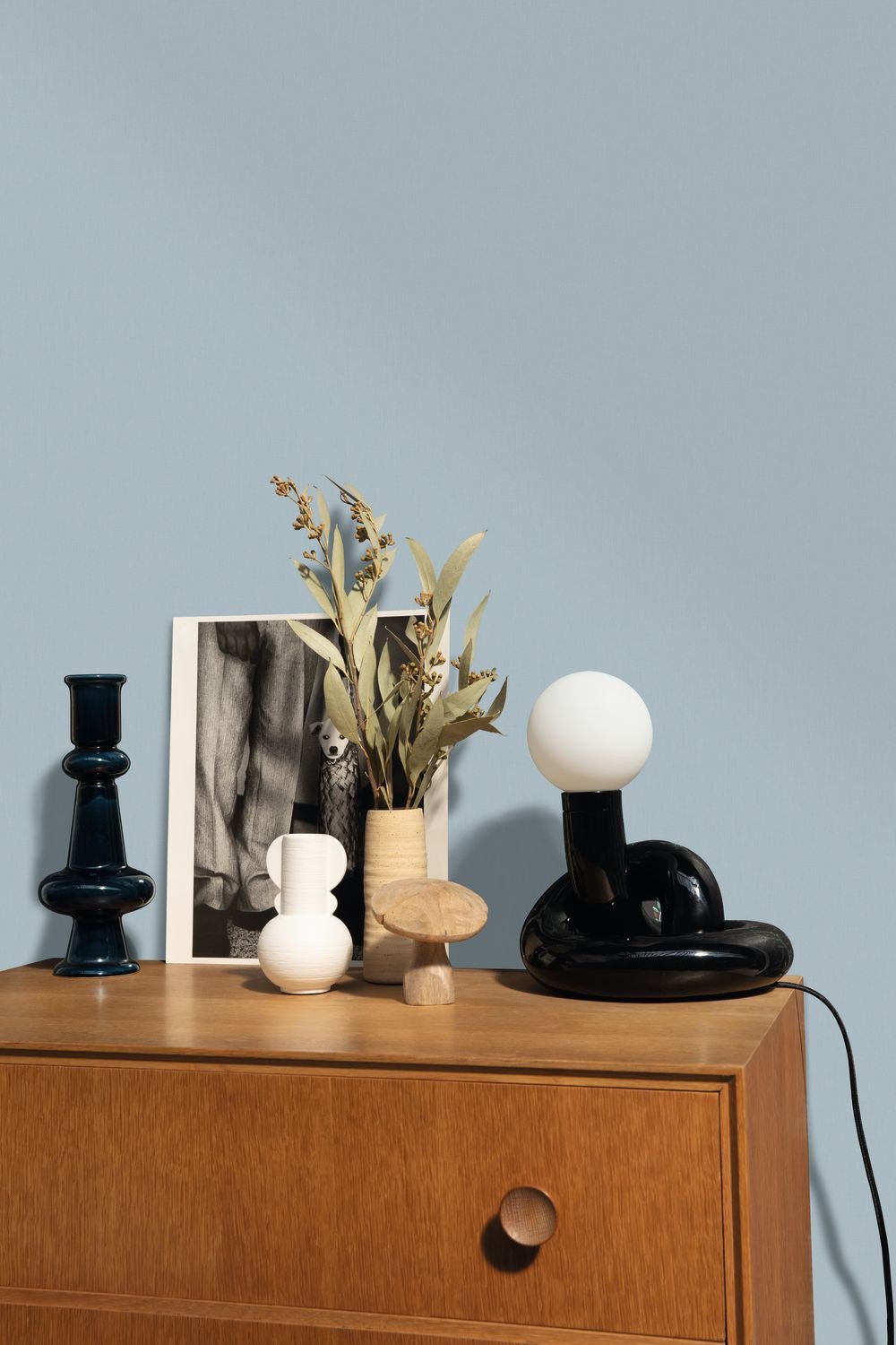 Life Wallpaper - Gris Bleu - Caselio - 64529200