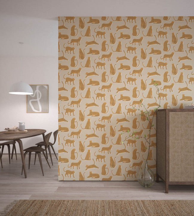 Lionel Wallpaper - Ginger - NESW112207 - Scion