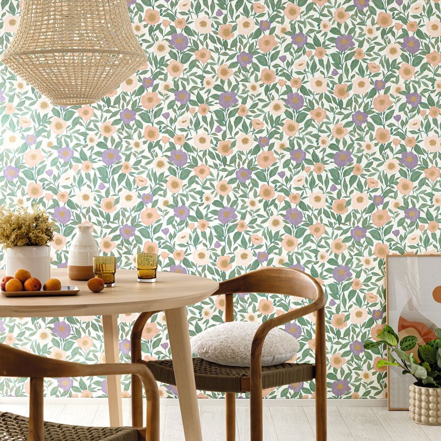 Lucky Wallpaper - Rose Violet - Caselio - 104070721