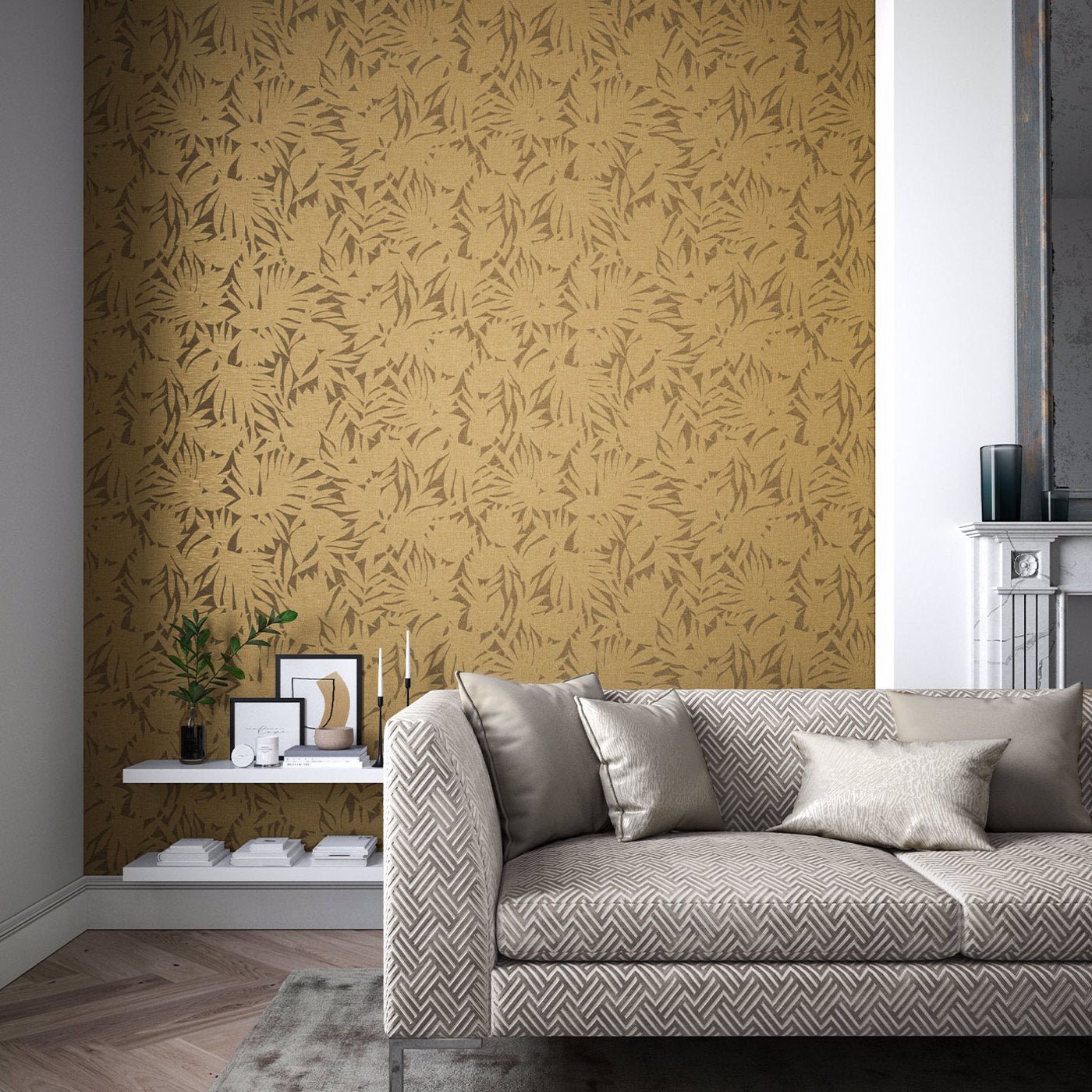 Luminance Wallpaper - Bronze - Harlequin - HM7W112734 - Premier Wallcovering