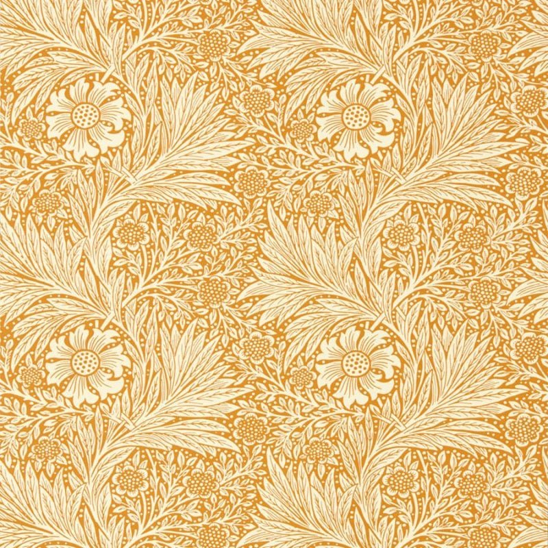 Marigold Wallpaper - Orange - Morris & Co - 217093 - Morris Wallpaper