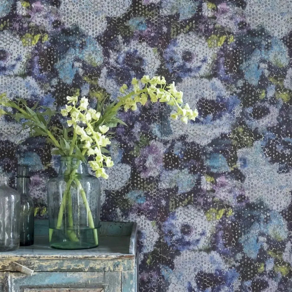 Mattiazzo Wallpaper - Azure - PDG642/03 - Designers Guild