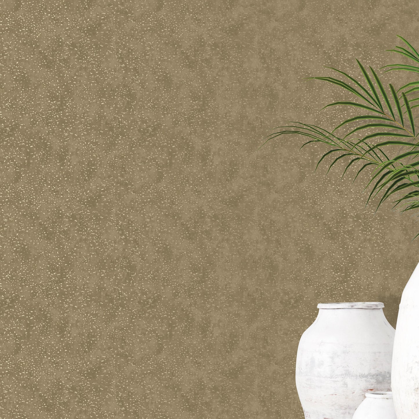 Metallic FX Fleck Wallpaper - Deep Gold - Galerie - W78182 - Premier Wallcovering