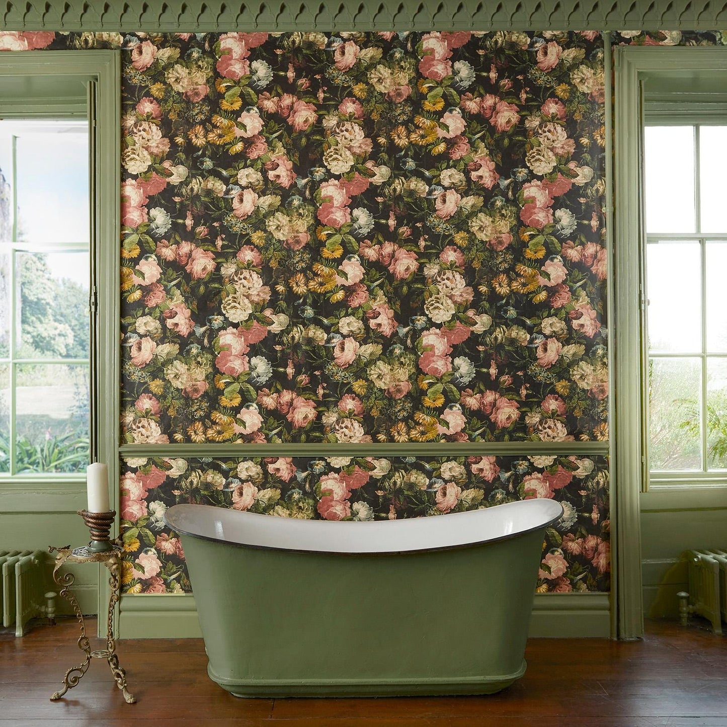 Midnight Garden Wallpaper - Multi - House of Hackney - 1-WA-MGD-DI-MUL-XXX