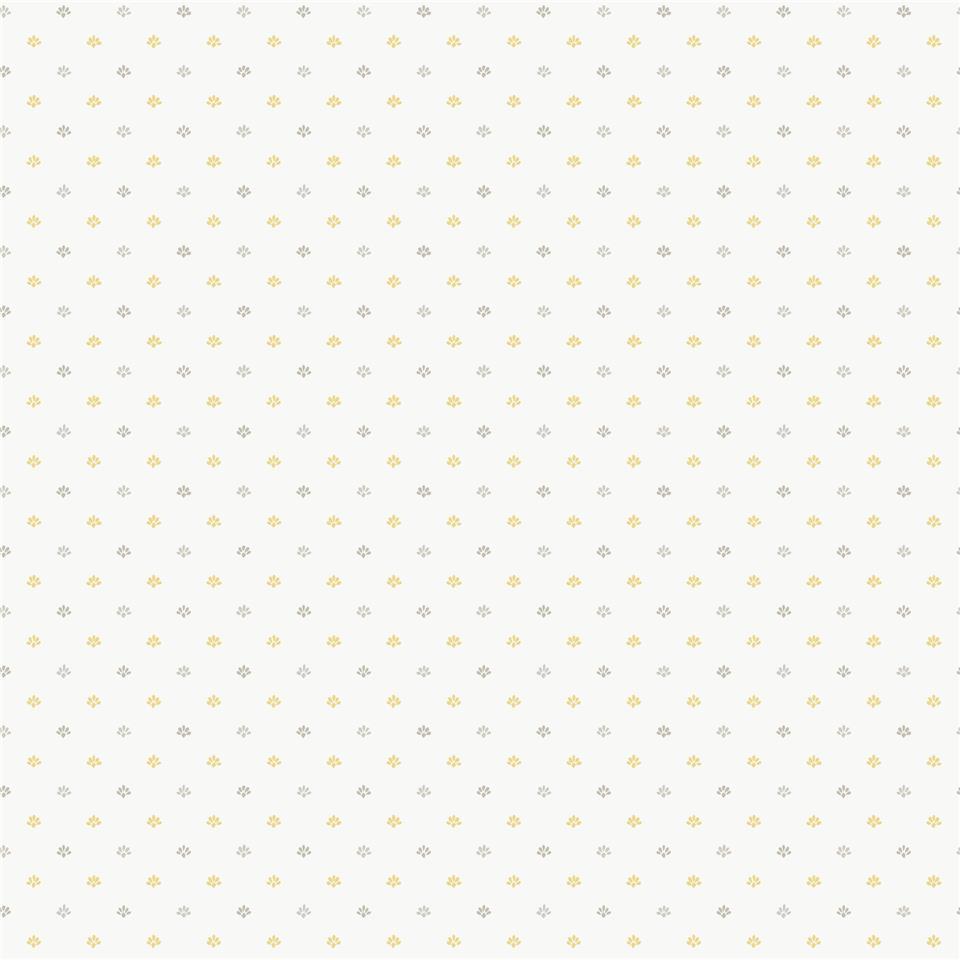 Miniatures 3 Multi Mini Motif Wallpaper - Yellow - Galerie - G68735 - Premier Wallcovering