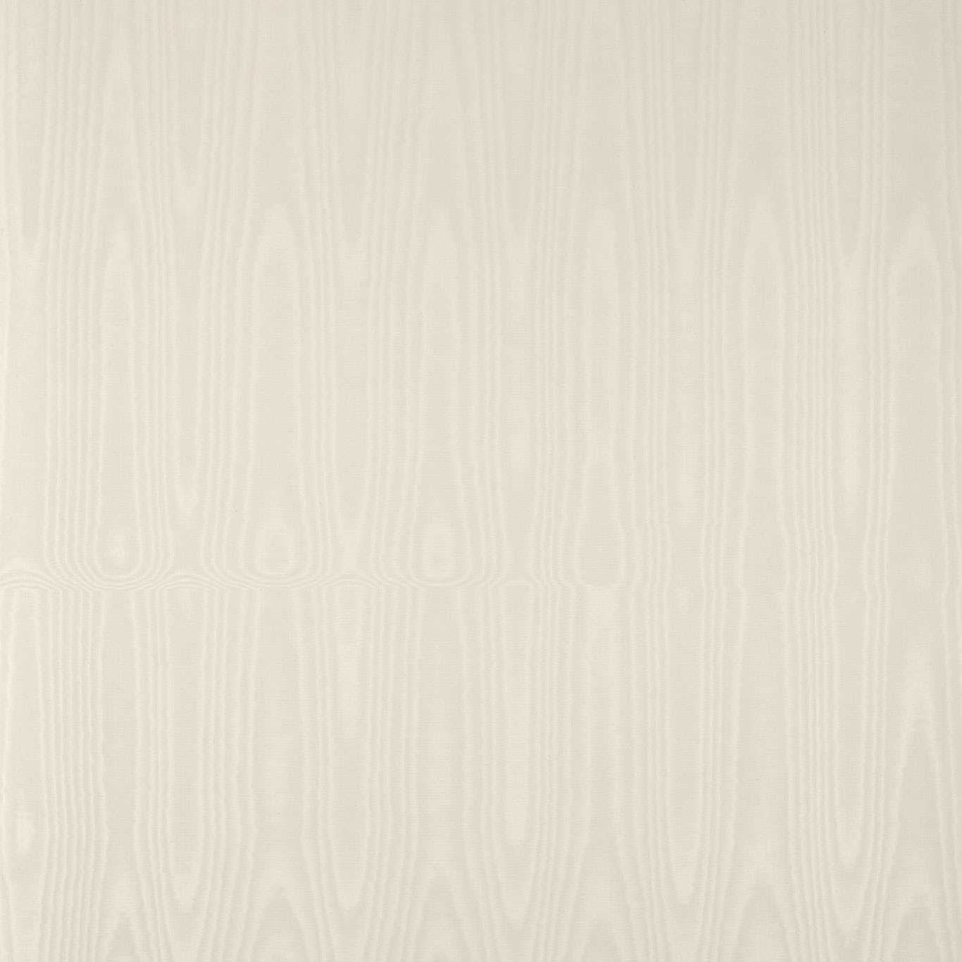 Moire Wallcovering Wallpaper - Silver - Zoffany - ZMOI313068 - Morris Wallpaper