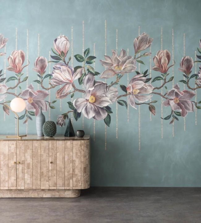 Magnolia Frieze Wallpaper Mural