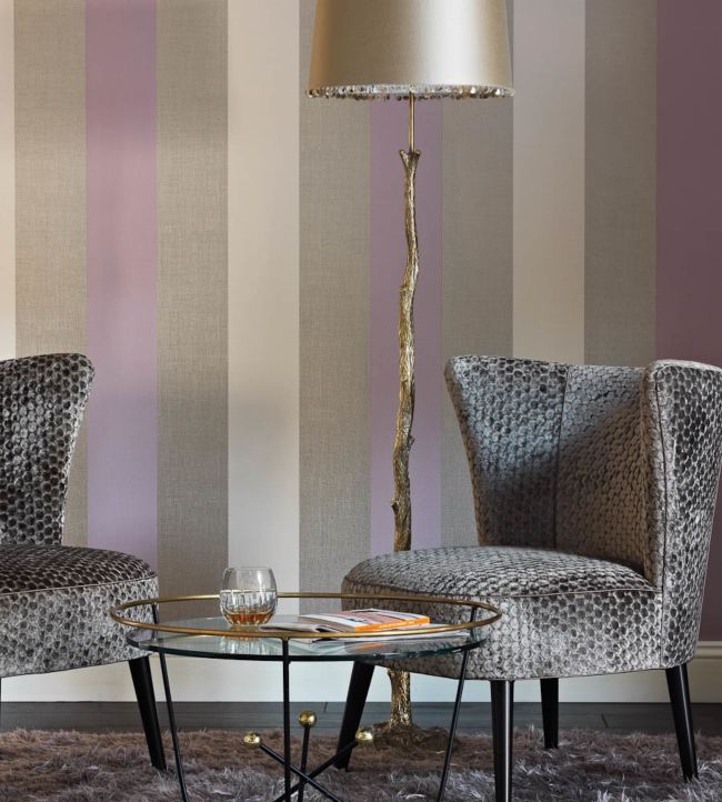 Dulwich Stripe Vinyl Wallpaper