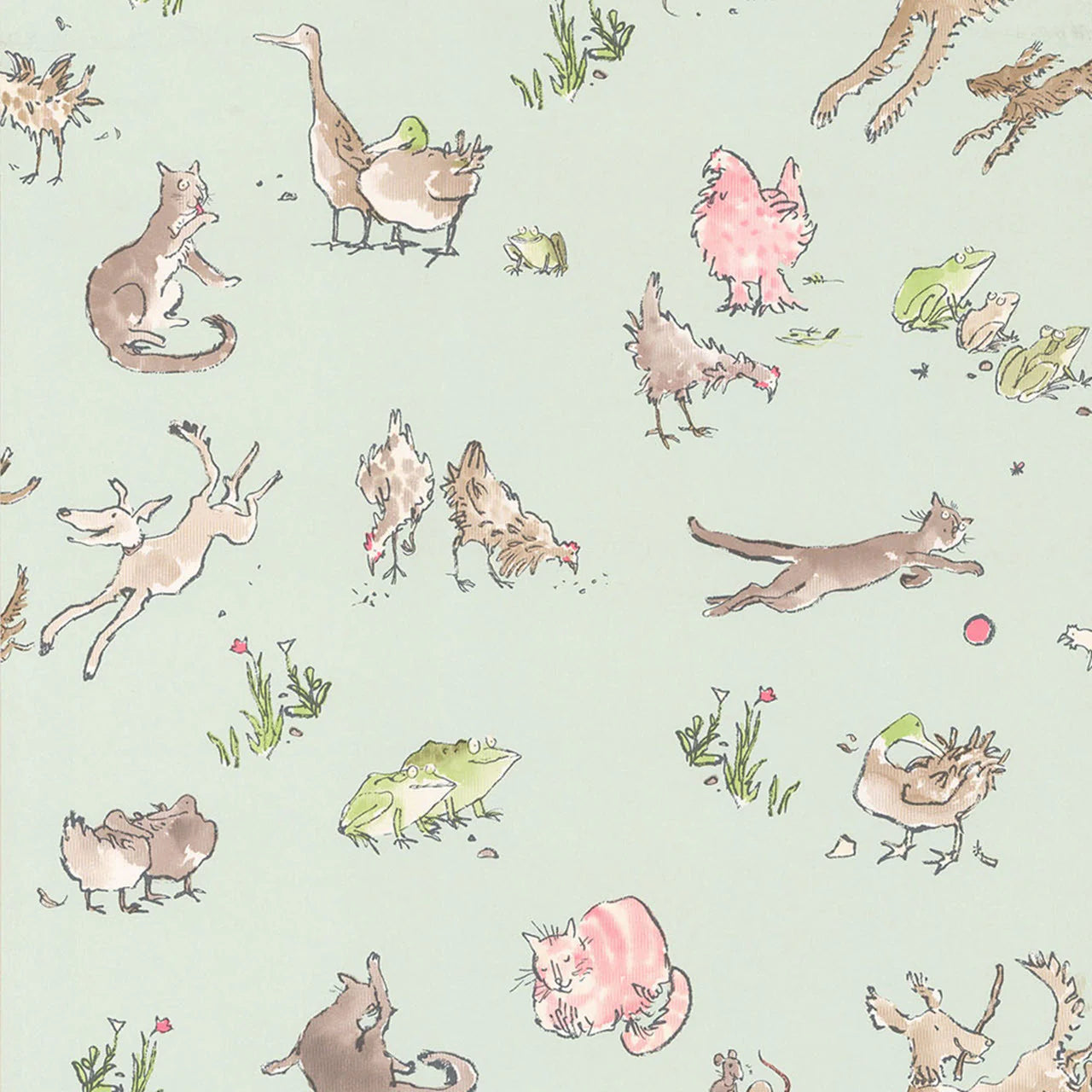 Quentin's Menagerie Wallpaper