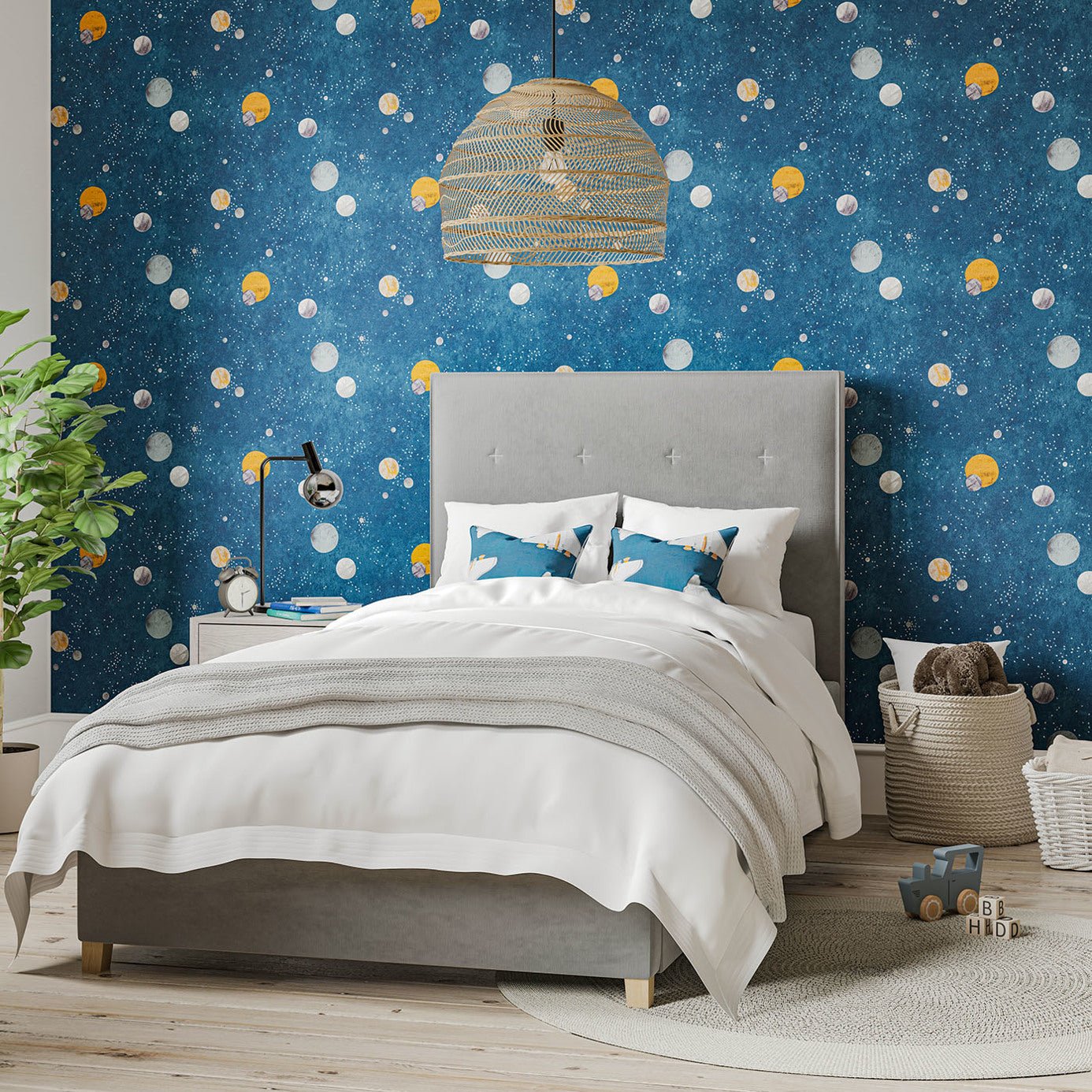 Out of This World Wallpaper - Solar - Harlequin - HLTF112642