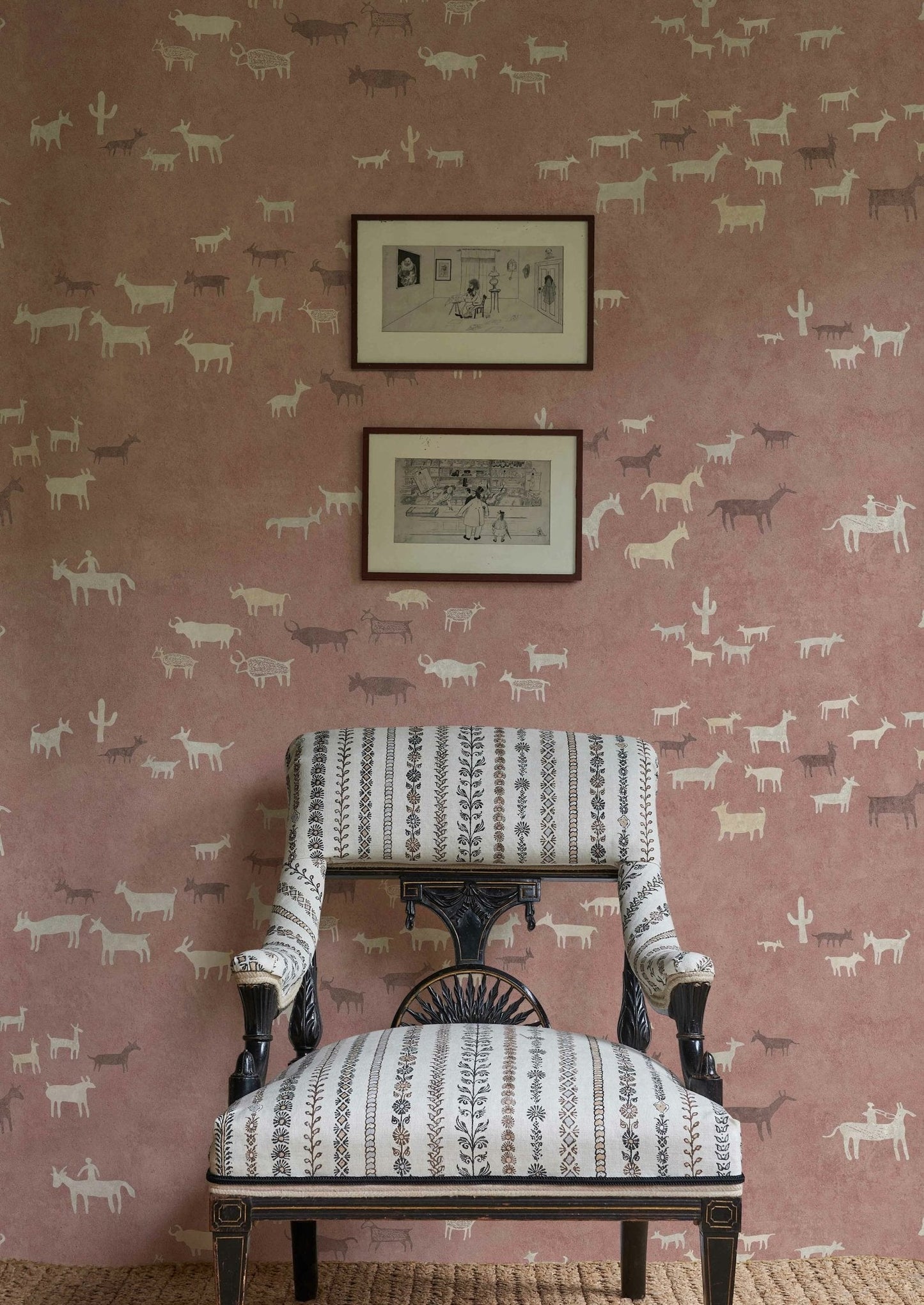 Lewis & Wood - Paper Trail - Sunset - Premier Wallcovering