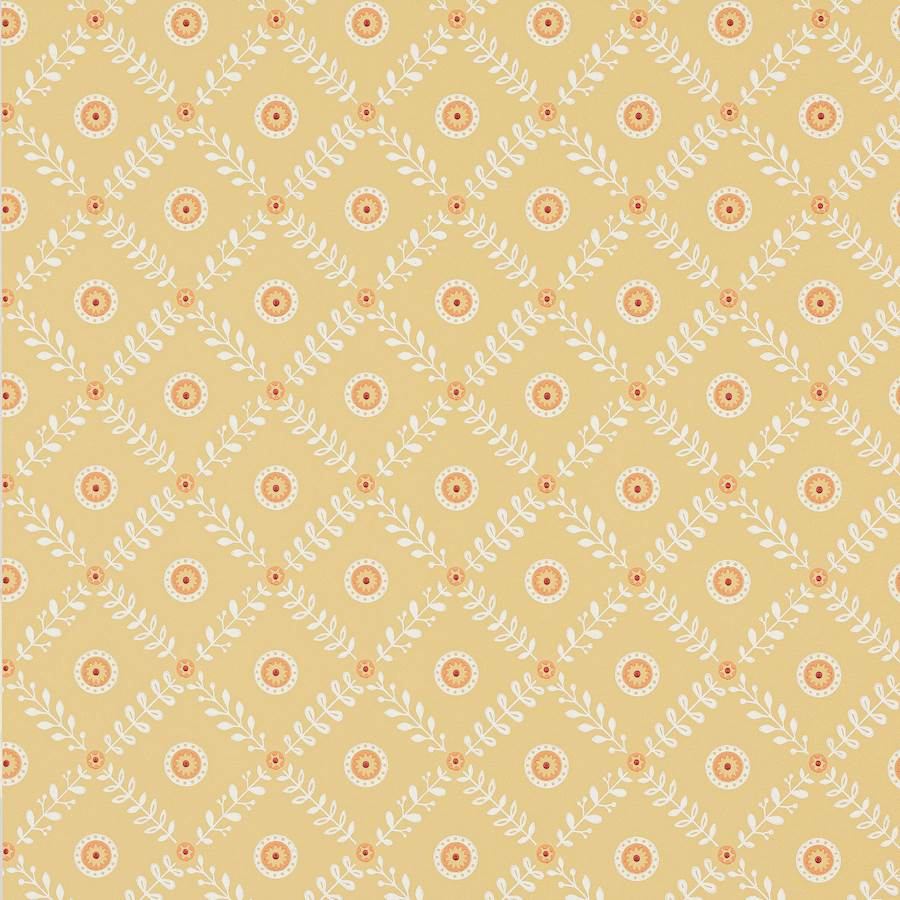 Payton Wallpaper - Yellow - J191W - 06 - Jane Churchill