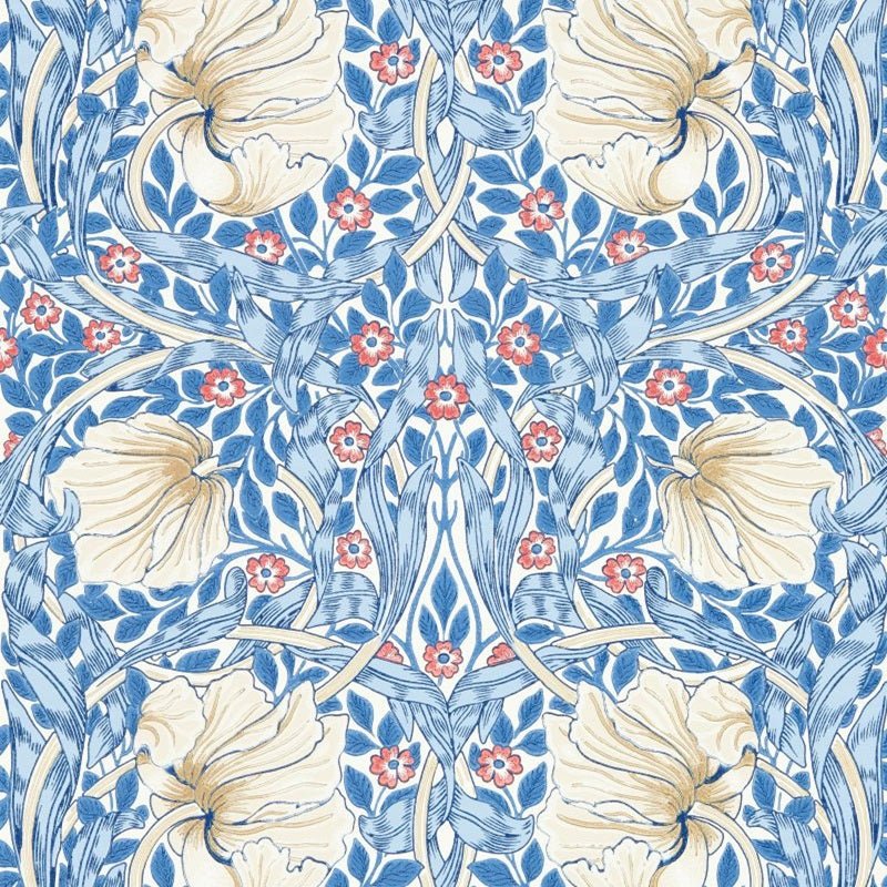 Pimpernel Wallpaper - Woad - Morris & Co - 217062 - Morris Wallpaper