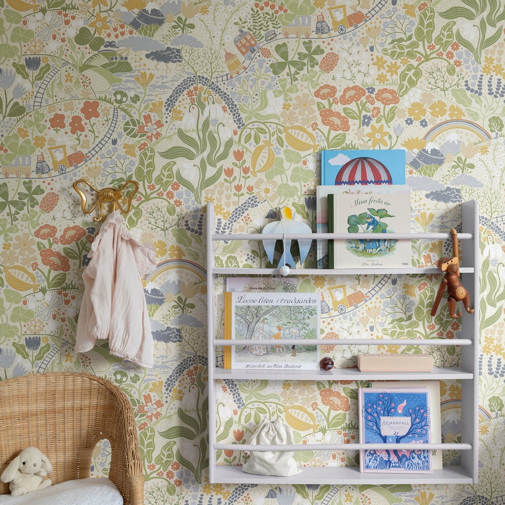 Resan Kids Wallpaper Mural - Light Green - Galerie - Resan - RD29036 - Premier Wallcovering