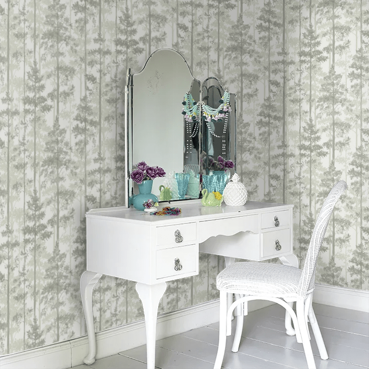 Ronja Wallpaper - Green - Boråstapeter - 38766 - Premier Wallcovering