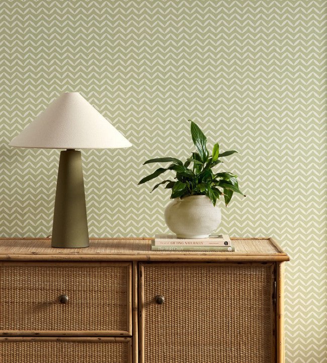 Sapling Wallpaper - Sage - Scion - NSCW113277