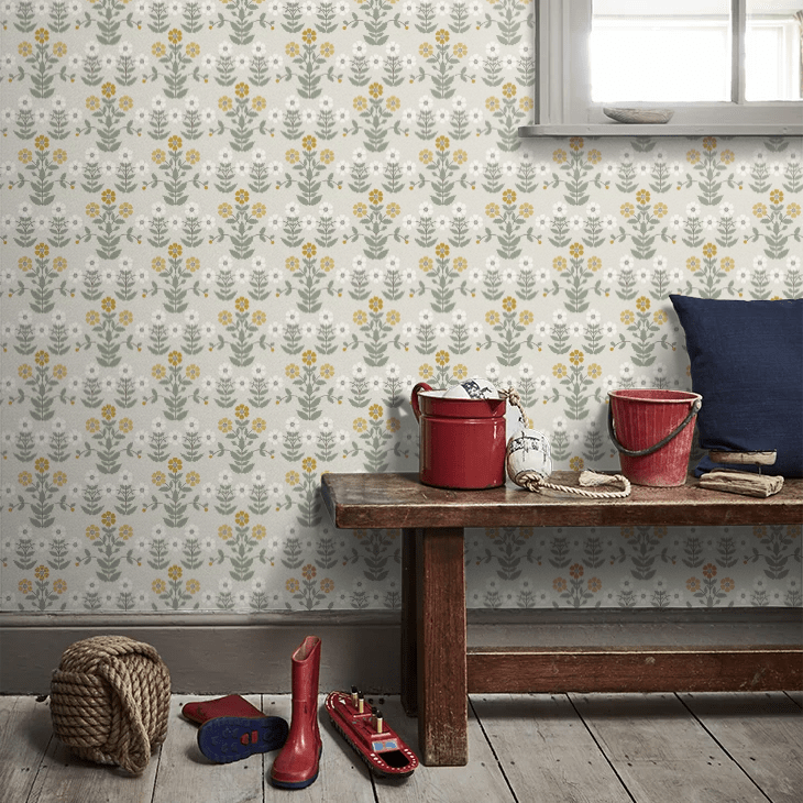 Sippor Wallpaper - Light Grey - Boråstapeter - 4811 - Premier Wallcovering
