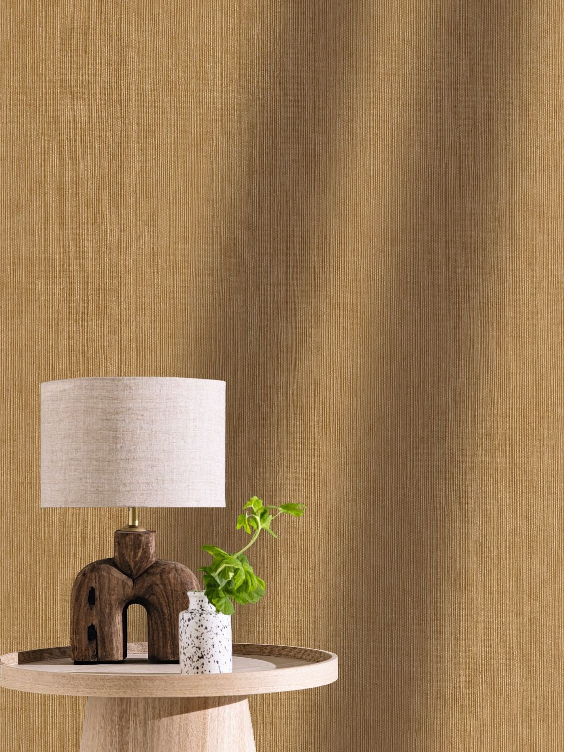 Sisal Wallpaper - Caramel - Caselio - 106012234
