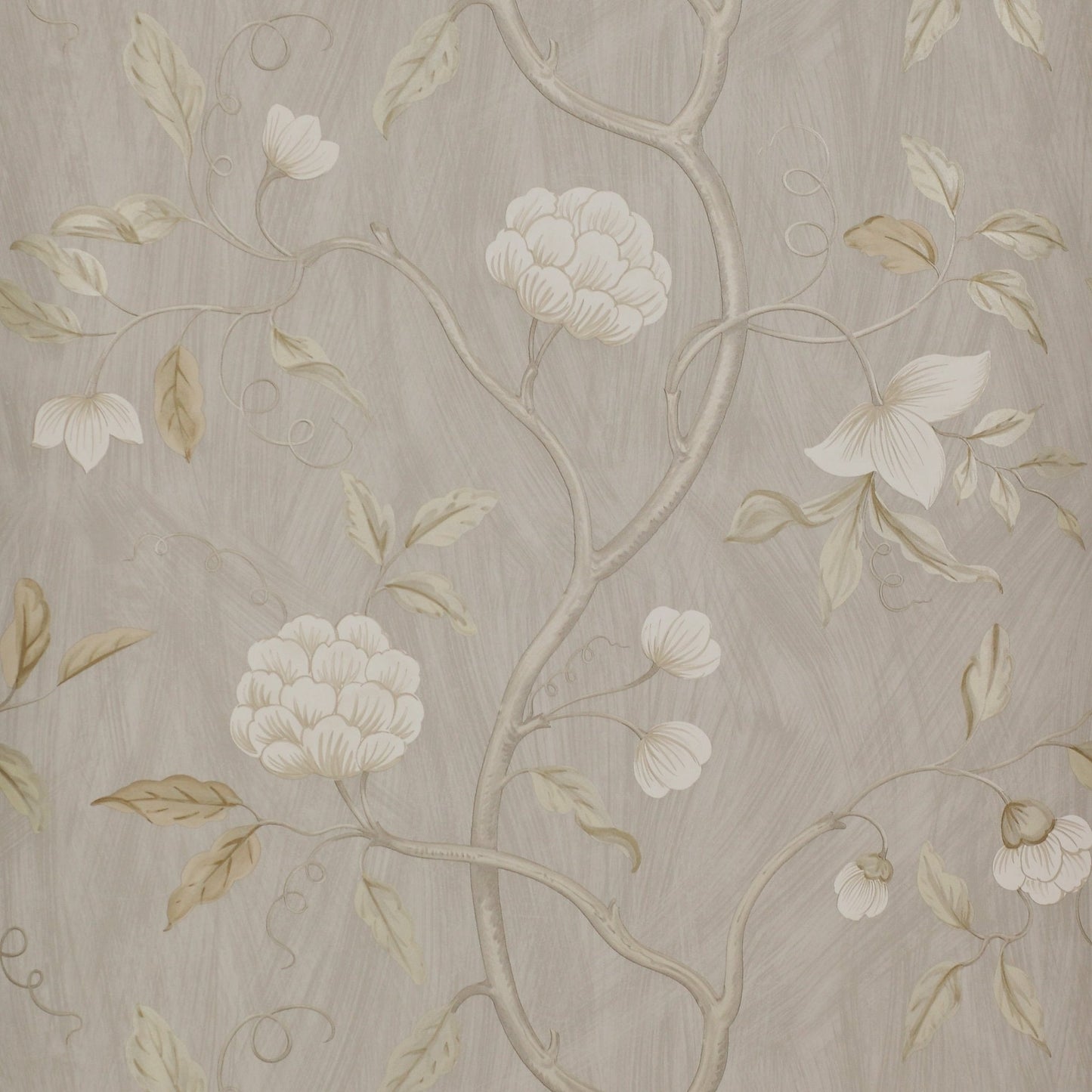 Snow Tree Wallpaper - Silver - Colefax & Fowler - 07949/10 - Premier Wallcovering