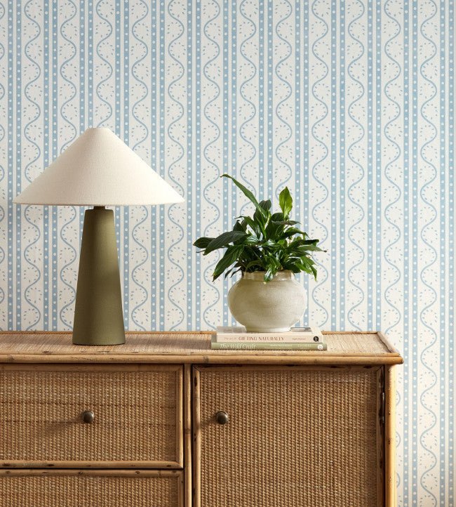 Split Pea Wallpaper - Coast Blue - Scion - NSCW113286