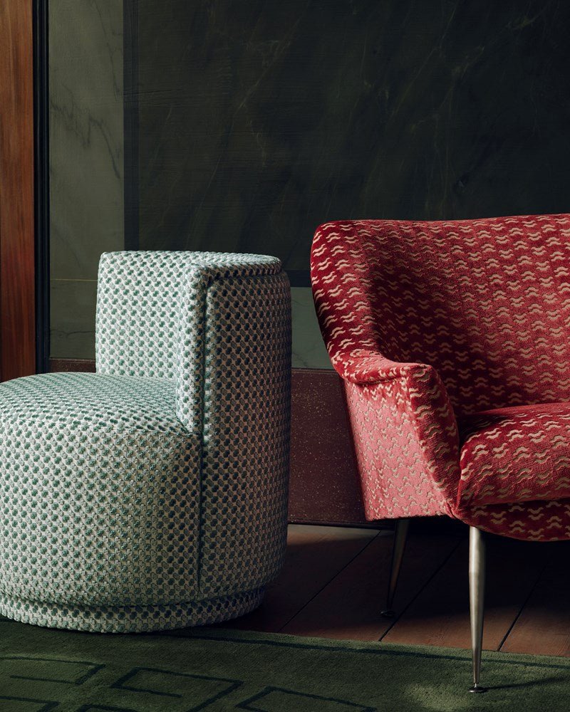 Tino Fabric - Olive - Manuel Canovas - M4148-07 - Premier Wallcovering