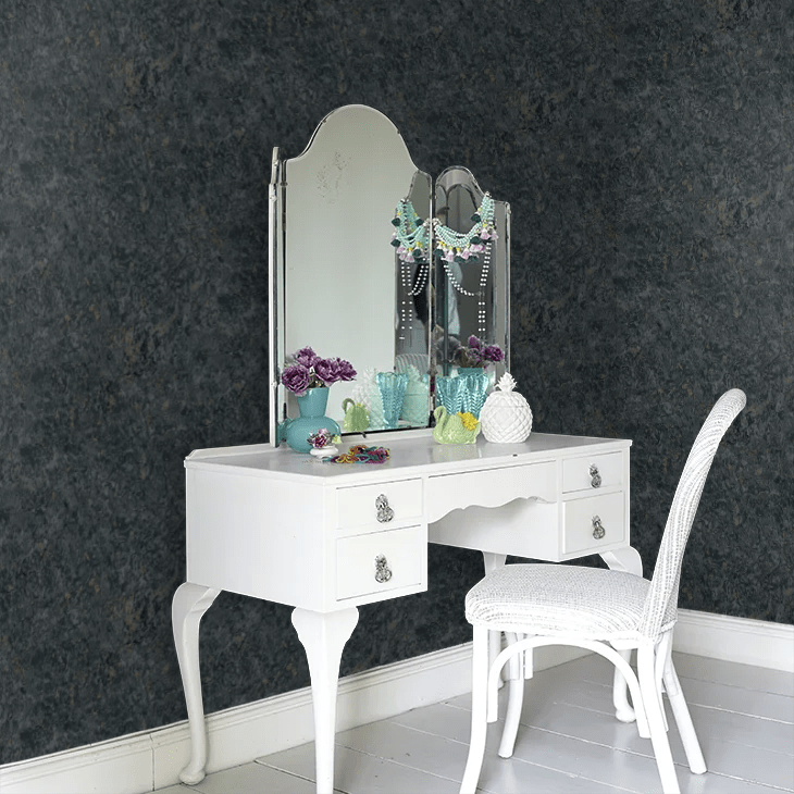 Travertine Wallpaper - Ink - Boråstapeter - 2289 - Premier Wallcovering