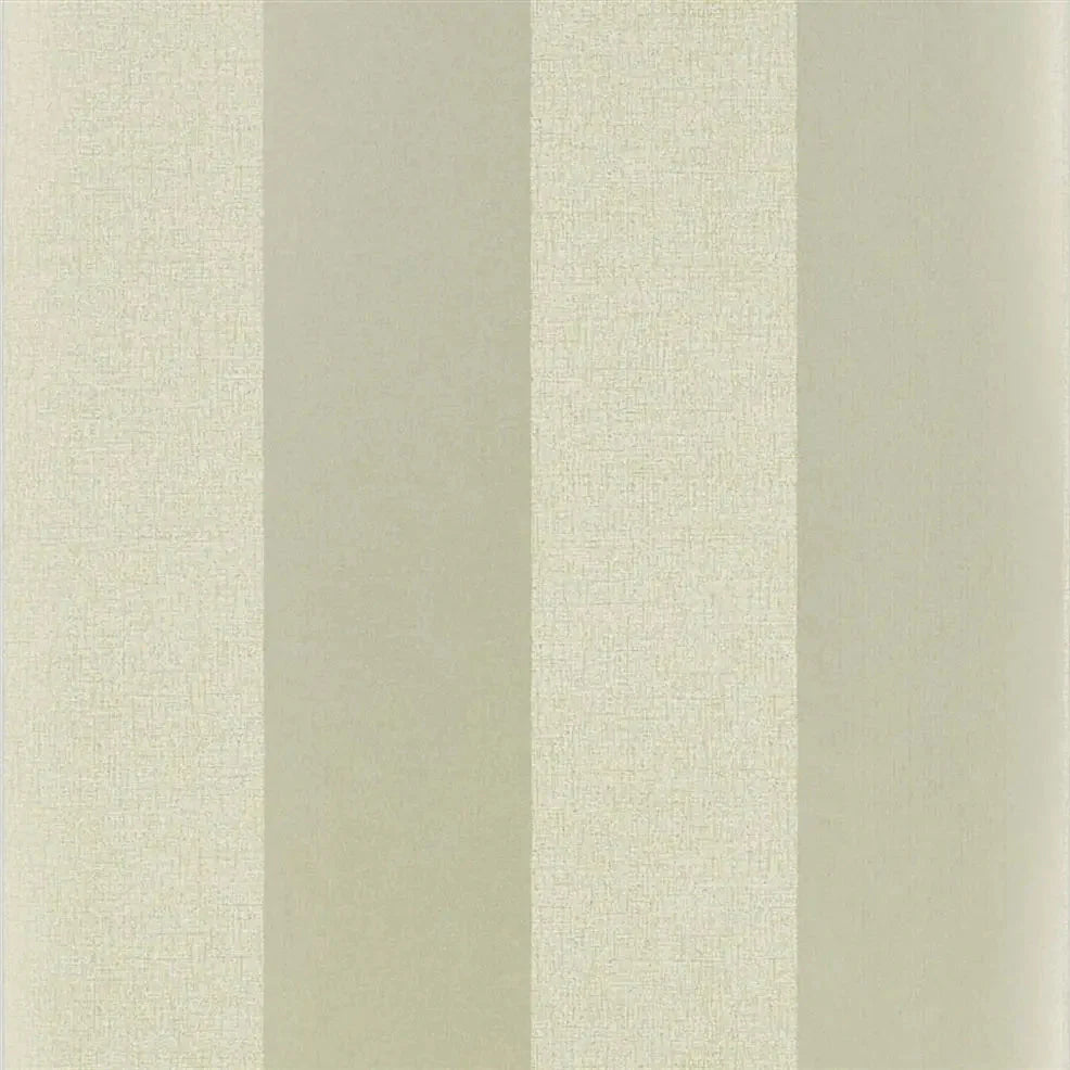 Tsuga Stripe Wallpaper - Champagne - P516/11 - Designers Guild
