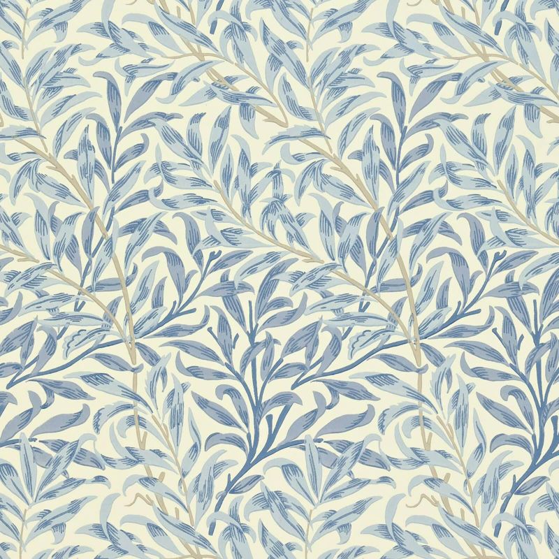 Willow Boughs Wallpaper - Blue - Morris & Co - WM7614/4 - Morris Wallpaper