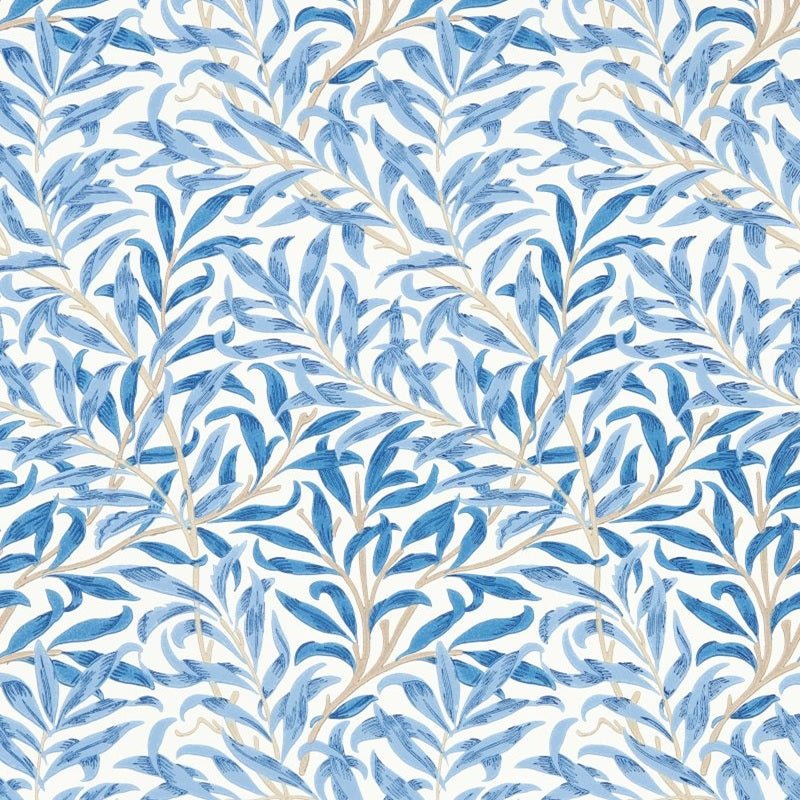 Willow Boughs Wallpaper - Woad - Morris & Co - 217080 - Morris Wallpaper