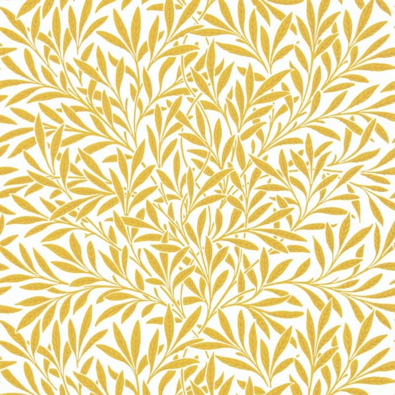 Willow Wallpaper - Yellow - Morris & Co - 216963 - Morris Wallpaper