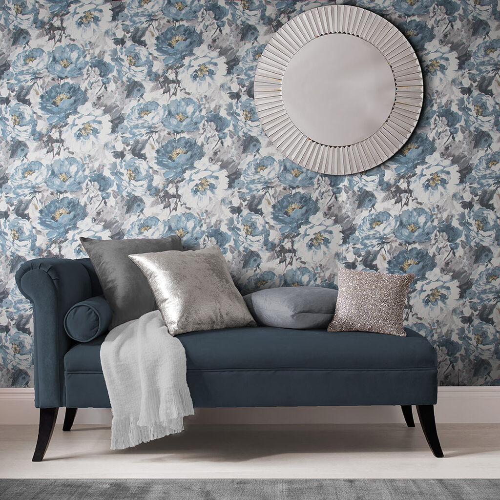 103808 - Chelsea Wallpaper - Night Sky - Graham & Brown