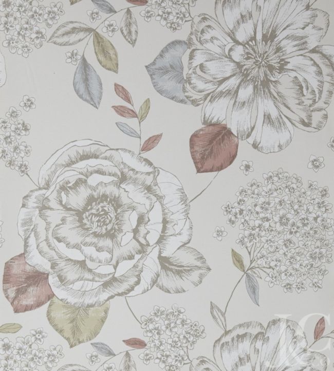 Mirella Wallpaper - Cream