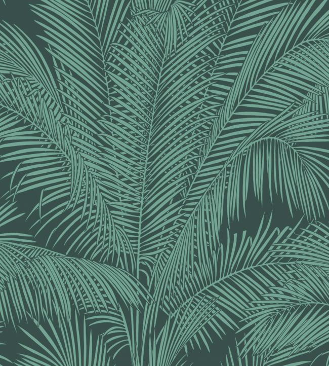 Sabal Wallpaper - Teal