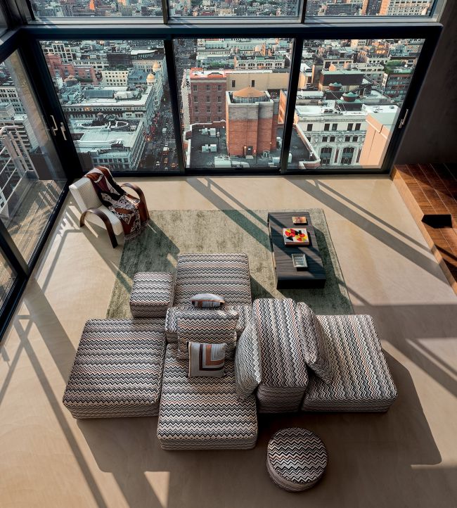 Barcelona Room Fabric - Multicolor