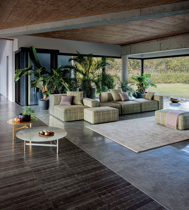 Belmopan Room Fabric 2 - Green