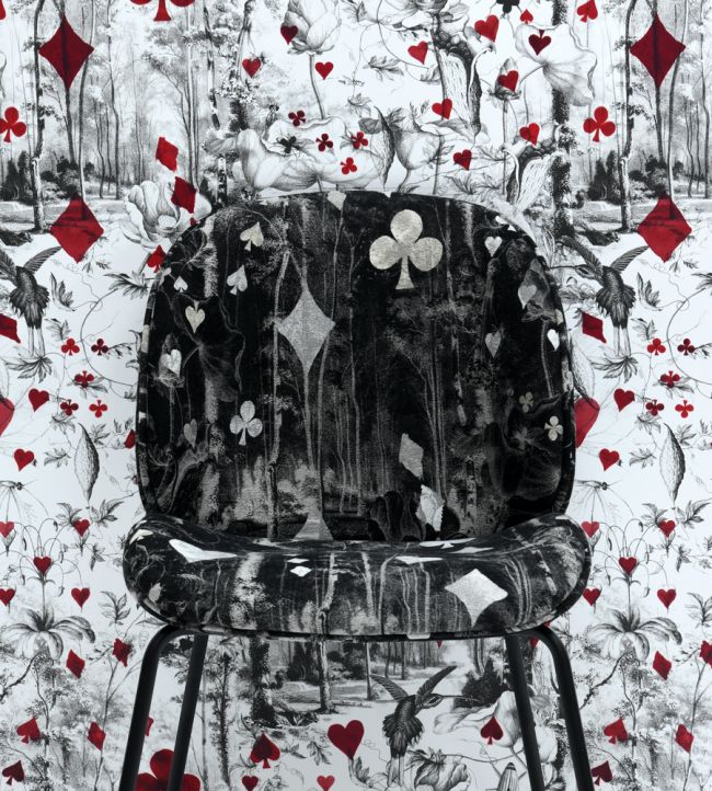 Tarot Room Fabric - Black