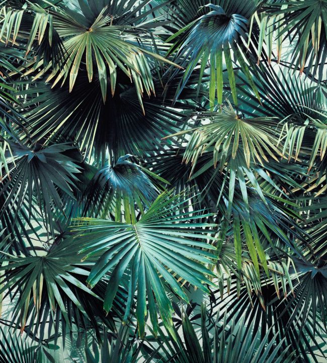 Les Marquises Fabric - Green