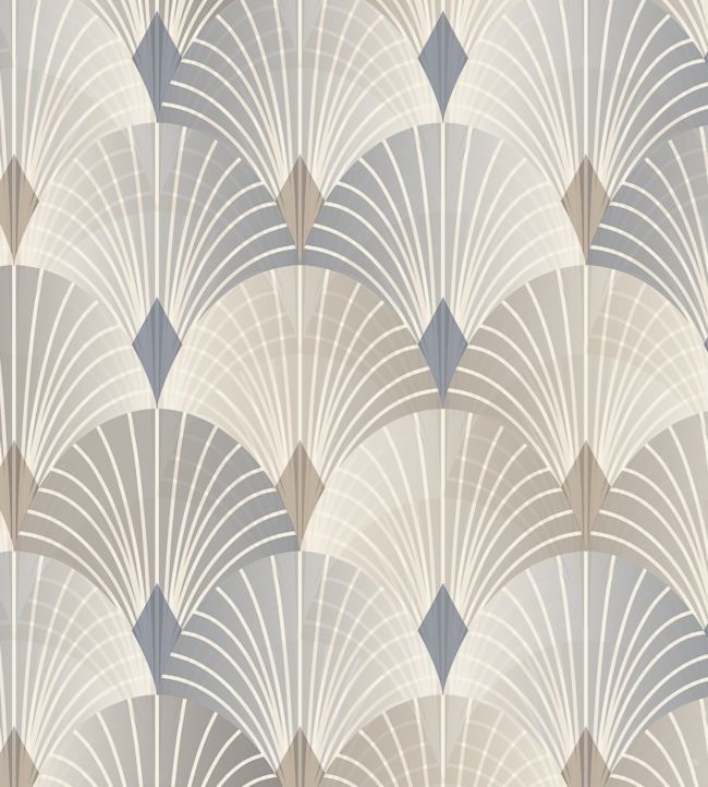Pigalle Wallpaper - Blue