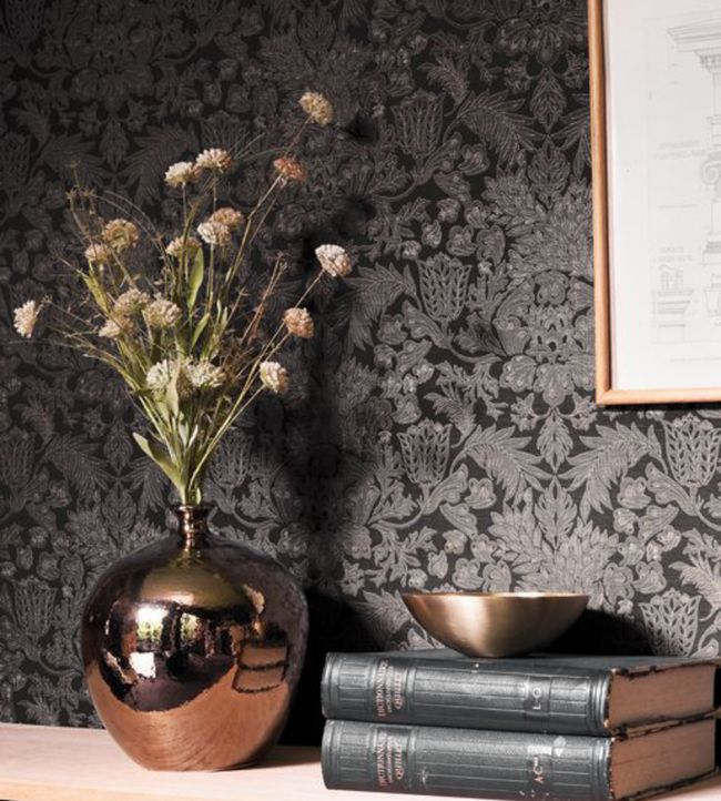 Adorn Room Wallpaper 2 - Gray