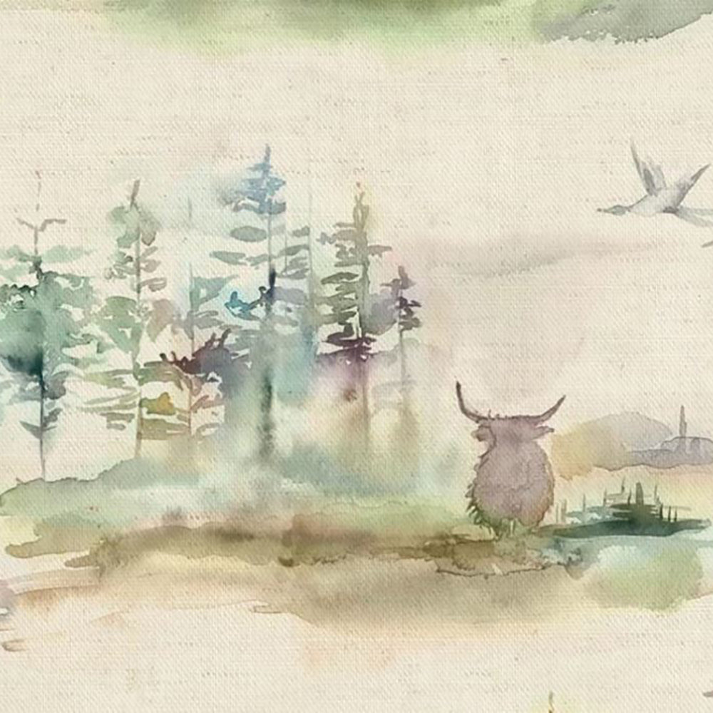 Voyage Decoration Caledonian Forest Topaz Room Fabric