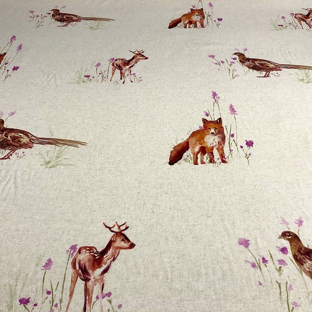 Wildlife Cubs Room Fabric