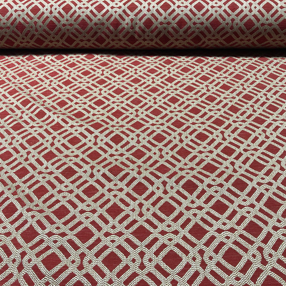 Fez in Ruby Room Fabric - Red