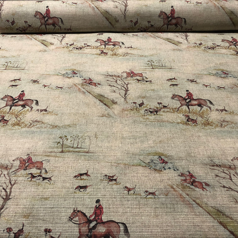 The Hunt | Ottoman Room Fabric - Multicolor