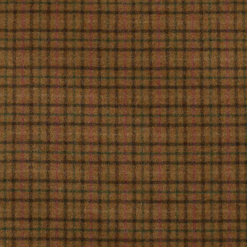 Abraham Moon Balmoral Pine Wool Fabric