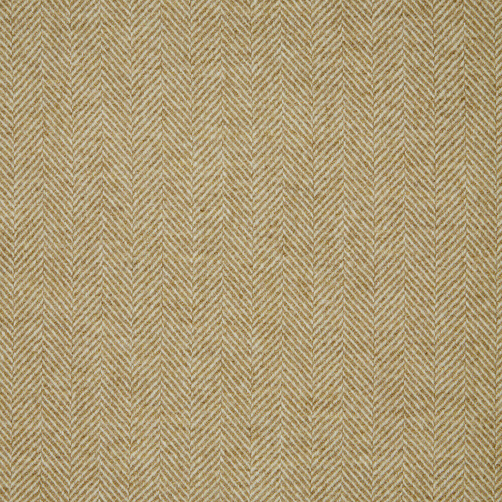 Abraham Moon Herringbone Lodge Natural Fabric