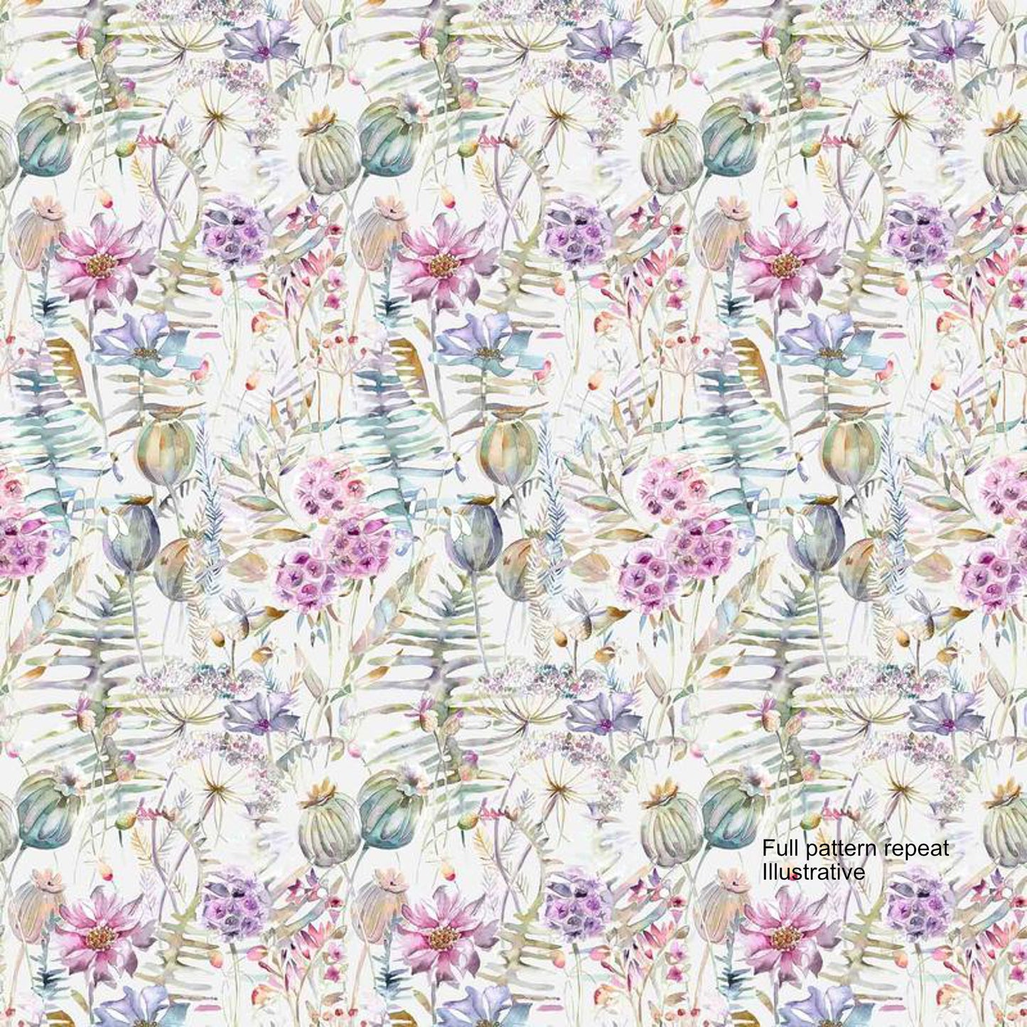 Voyage Maison Edenmuir Raspberry Room Fabric