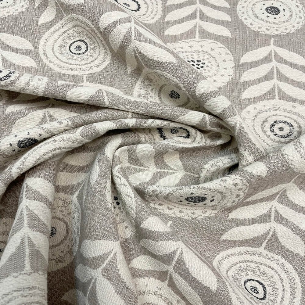 Voyage Cecilia Charcoal Room Fabric