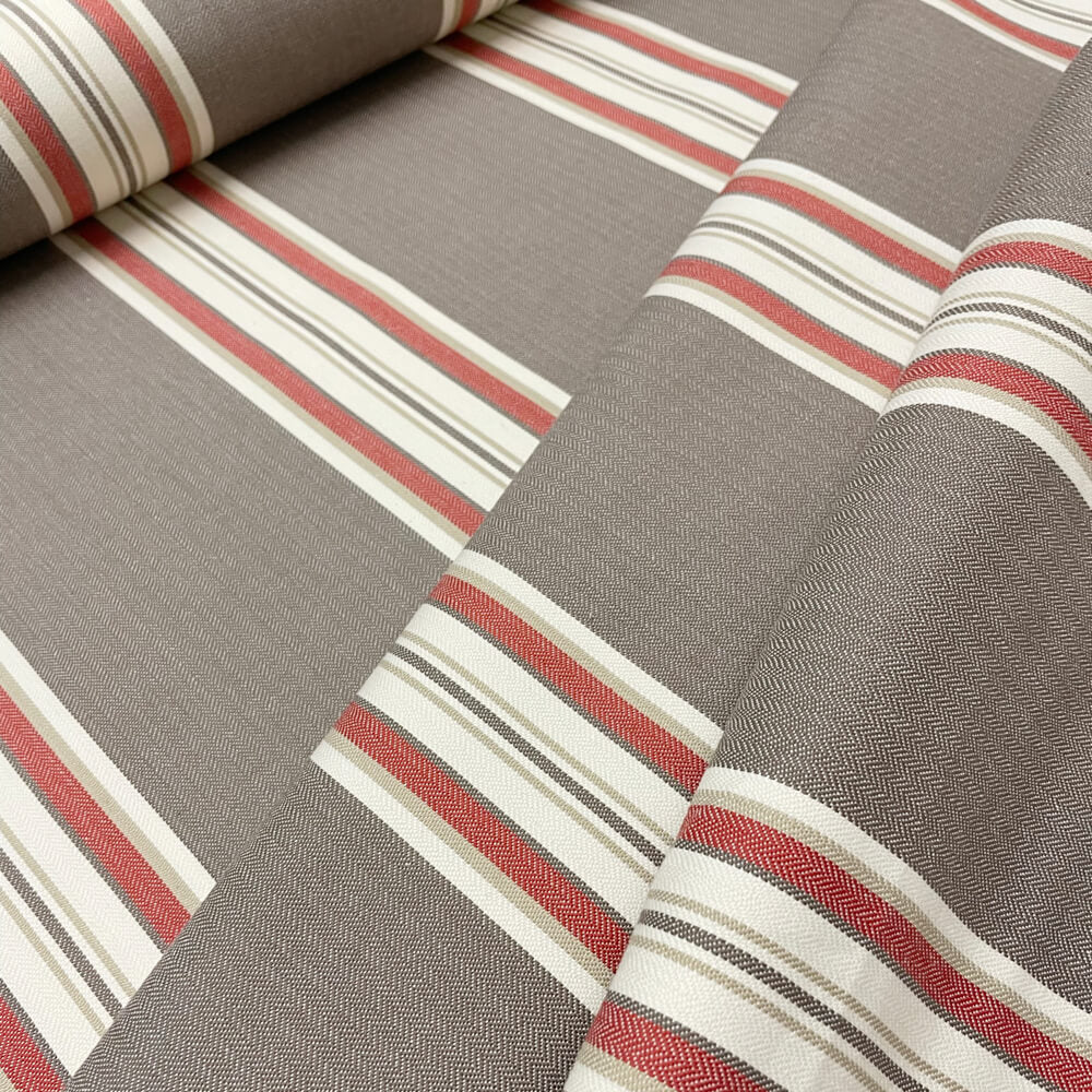 A5 Stripe Room Fabric - Gray