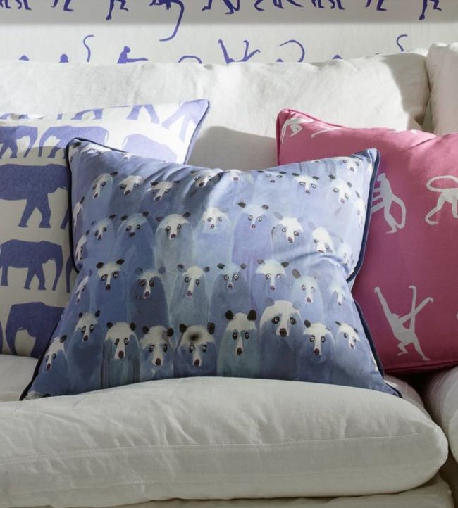 Theatre Room Fabric - Teal