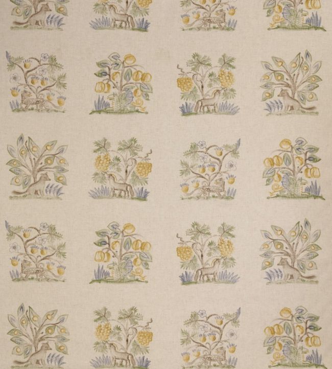 Hedgerow Fabric - Yellow